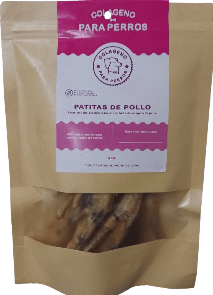 Patas de pollo con colágeno