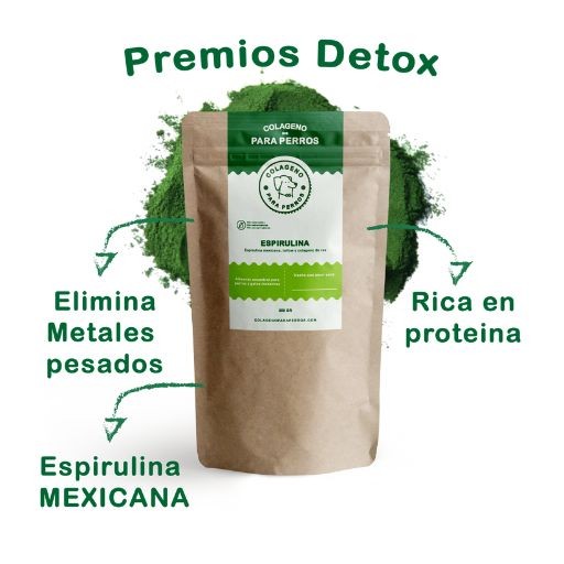 Premios con Espirulina: Un Detox Natural. 250gr