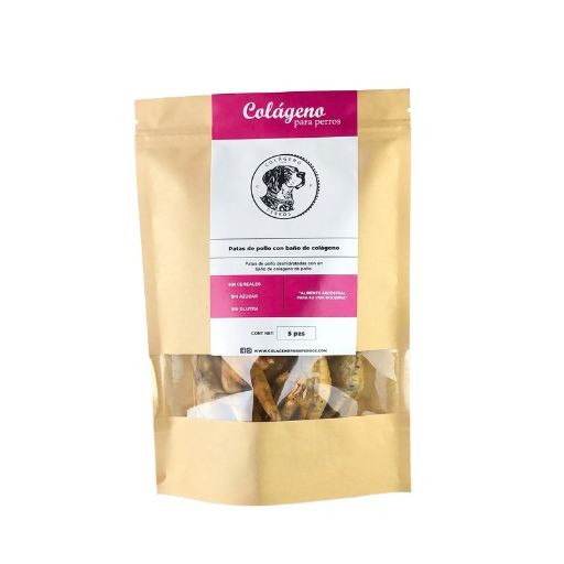 Patitas de Pollo: Dientes Limpios y Alivio del Estrés 15pz