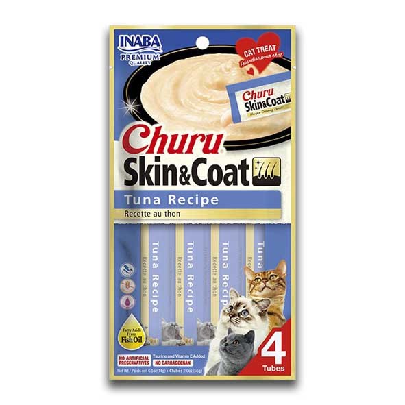 Churu Skin Coat sabor atún con vieira