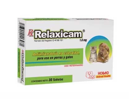 RX Relaxicam 1.0mg tabletas