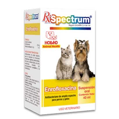 Enrofloxacina suspensión oral 40ml Holland