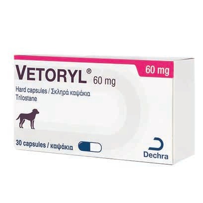 Vetoryl 60mg 30 cap. Dechra