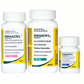 Rimadyl 100mg 60tab. carprofeno Zoetis