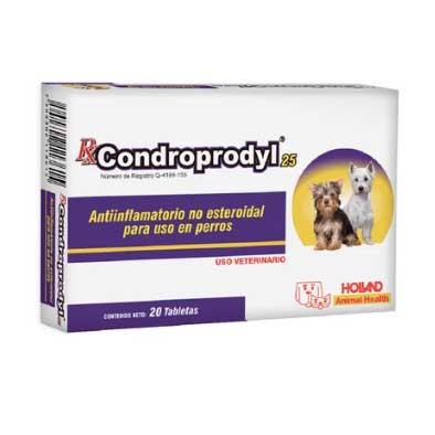 Condroprodyl 25mg. Con 20 tabletas. Holland
