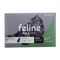 Feline Fullspot de 2 a 5 kg. Desparasitante interno y externo