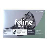Feline Fullspot de mas de  5kg. Desparasitante interno y externo