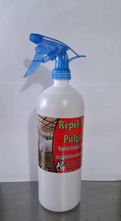 Tónico repelente de pulgas para caballos
