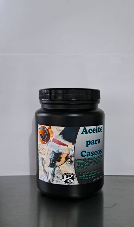 Aceite para cascos para caballos