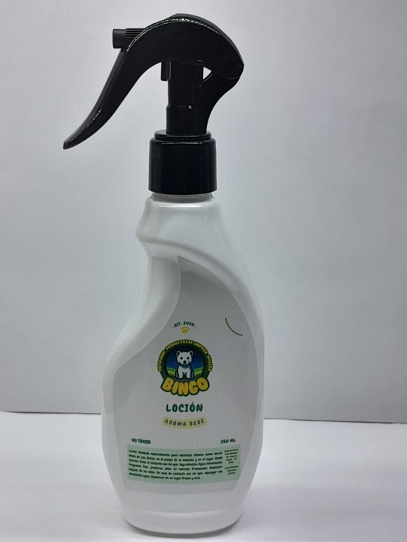 loción para perro frescura y cuidado  de .250 ml