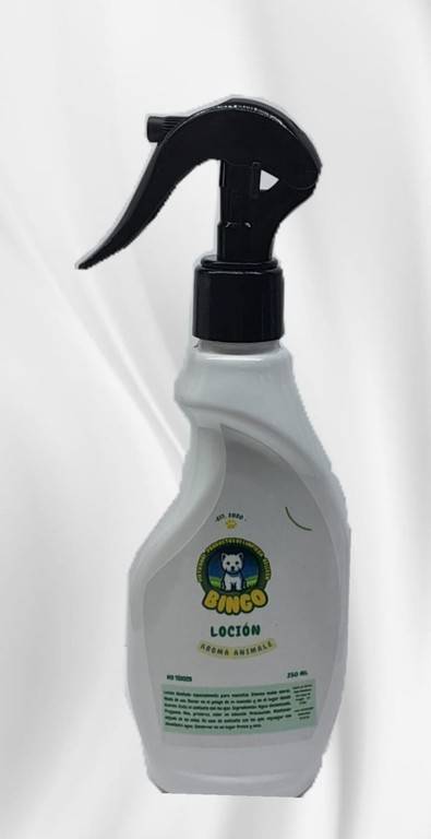 loción para perro frescura y cuidado  de .250 ml