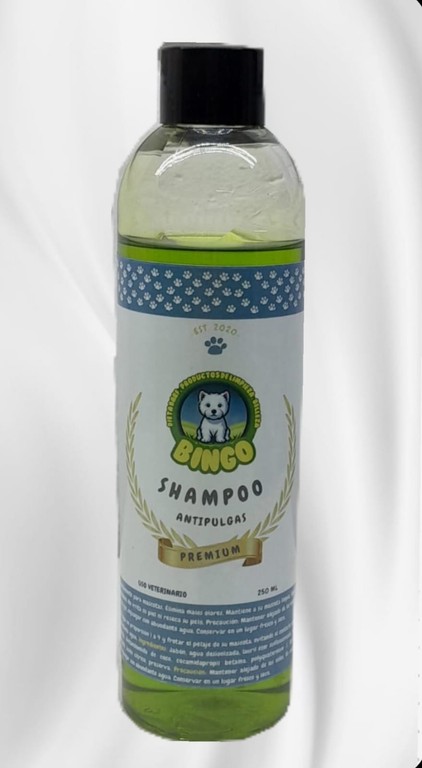 Nueva linea de Shampoo BINGO 250ml.