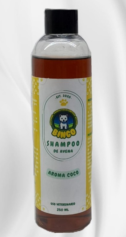 Nueva linea de Shampoo BINGO 250ml.