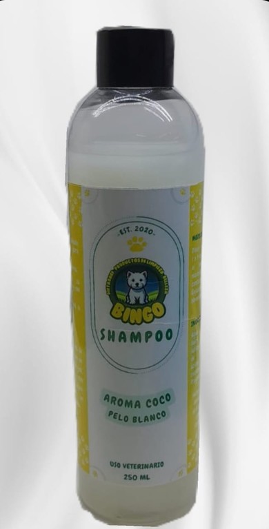 Nueva linea de Shampoo BINGO 250ml.