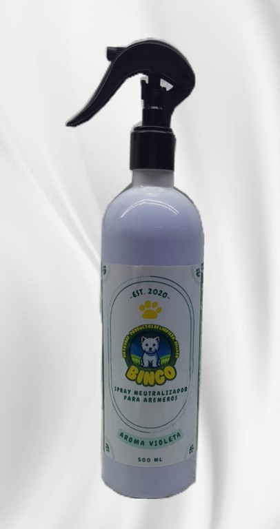 SPRAY NEUTRALIZADOR DE ARENEROS. Frescura que se nota.